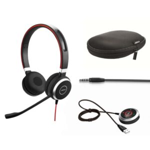 Jabra Evolve 40 Stereo Professional Wired Headset (Refurbished)