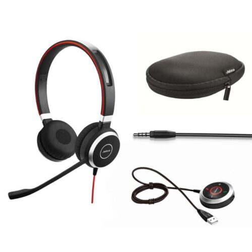 Jabra Evolve 40 Stereo Professional Wired Headset (Refurbished)