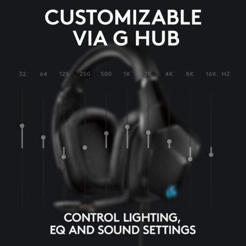 Logitech 7.1 Lightsync Gaming Headset G633S (5)