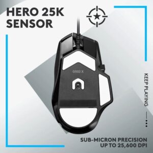 Logitech Gaming Mouse Hero 25k Sensor G502X