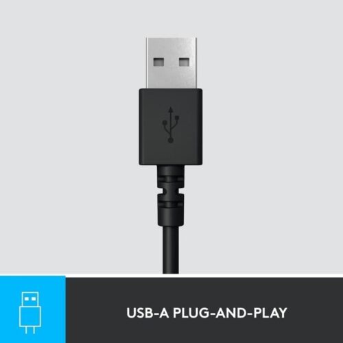 Logitech USB Headset (Noise-Cancelling) H390 - Image 8