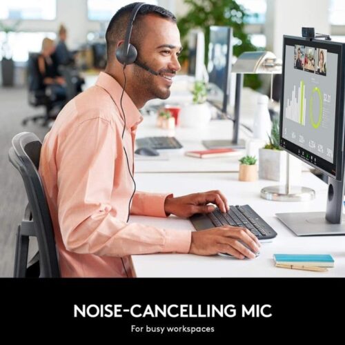 Logitech USB PC Headset (Noise-Cancelling) H340