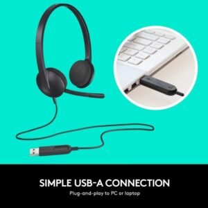 Logitech USB PC Headset (Noise-Cancelling) H340