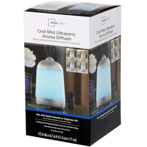 Ultrasonic Aroma Diffuser Humidifier With LED Lamp