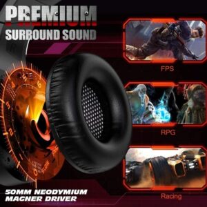 SEEKART Premium Noise Cancelling Gaming Headset F2