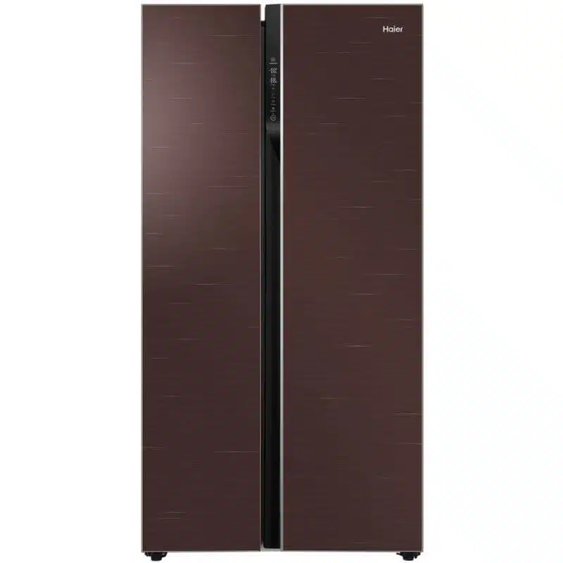 Haier 19 Cu Ft HRF-622ICG Side By Side Twin Inverter front