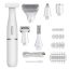 Kemei KM-3523 6-in-1 Women Facial Pubic & Body Hair Shaver Trimmer & Grooming Kit (3)