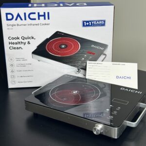 Daichi 2200W Single Infrared Cooker SIC-01 front 4