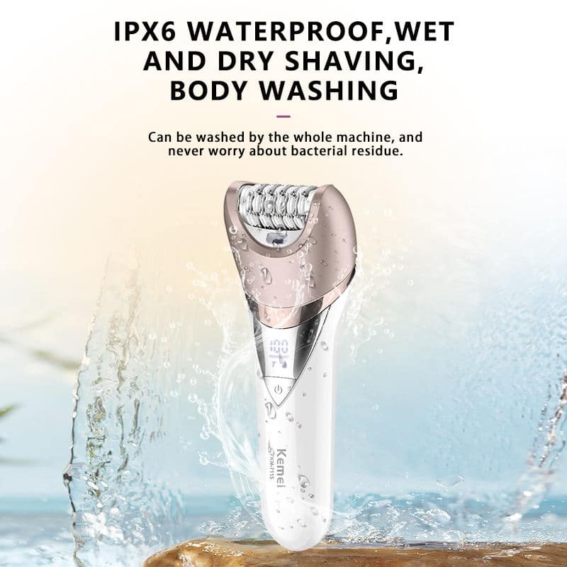 Kemei KM-7115 6-in-1 Genital Fluff Trimmer (3)