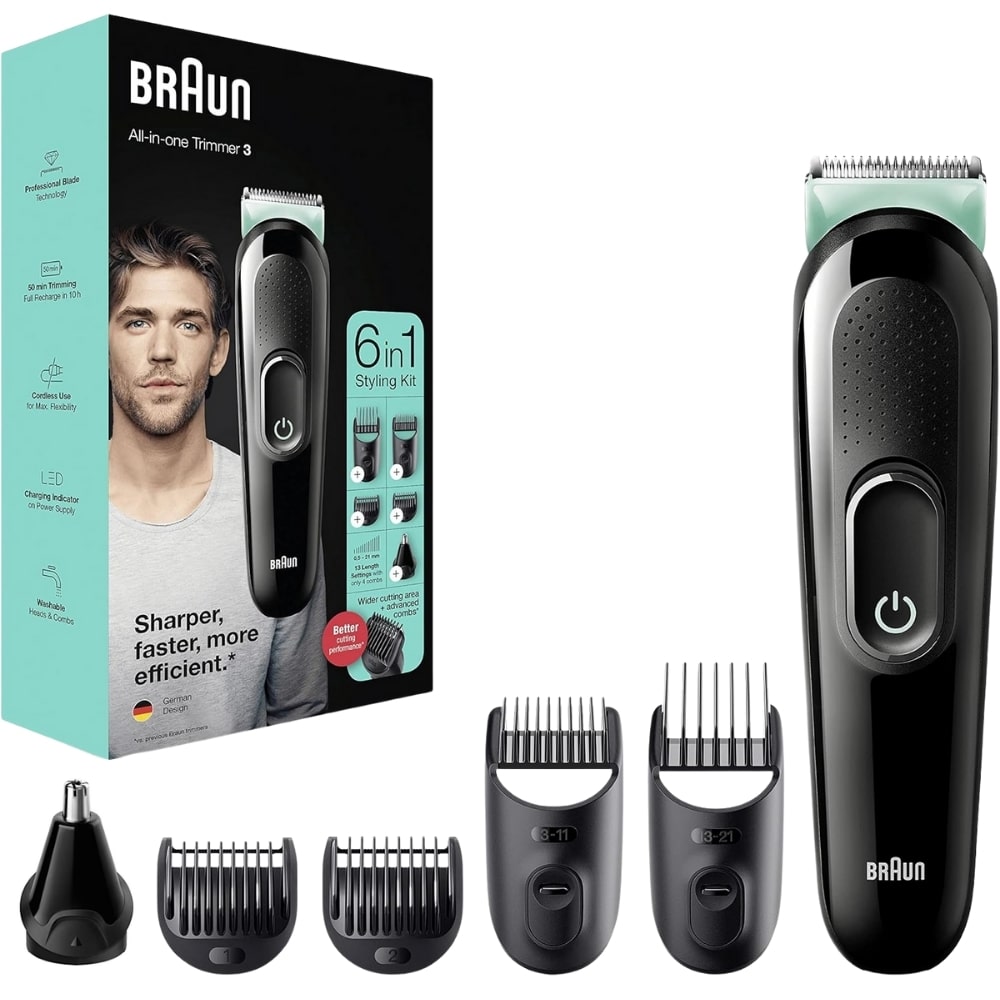 Braun MGK3221 6-in-1 Grooming Kit