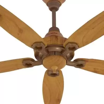 Royal Lifestyle Ornament Ceiling Fan- pine gold