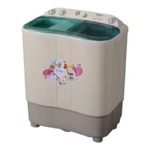 Haier Semi-Automatic Washing Machine HWM 80-100SR-side