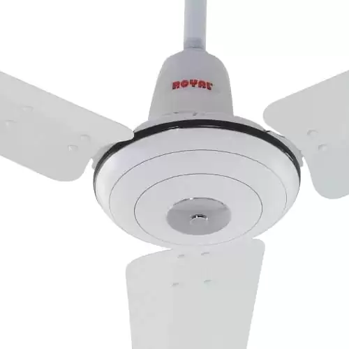 Royal Deluxe Ceiling Fan-white