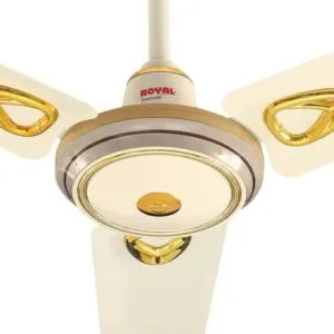 Royal Emerald Hi Speed Ceiling Fan-off white