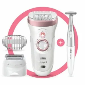 Braun Silk Epil 9 Epilator 6 in 1 with Bikini Trimmer SES 9-890
