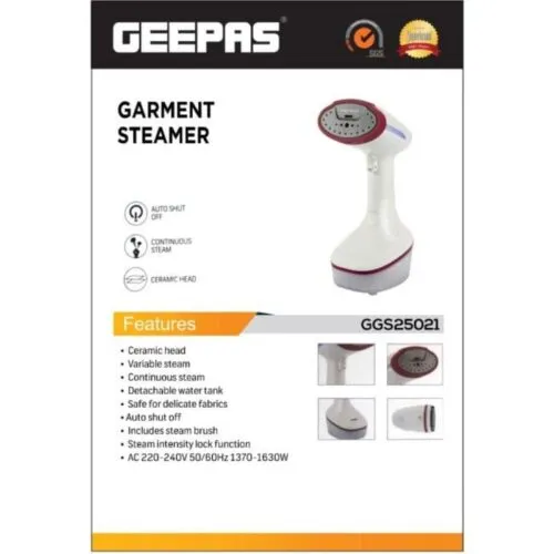 Geepas Garment Steamer GGS25021