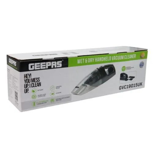 Geepas Wet & Dry Vacuum Cleaner GVC19015UK