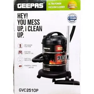 Geepas Vacuum Cleaner Ultra Power GVC2510P