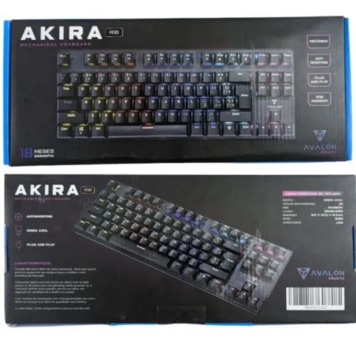Akira Avalon RGB Rainbow Gaming Keyboard