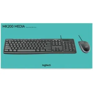 Logitech Media Combo Keyboard and Mouse MK200