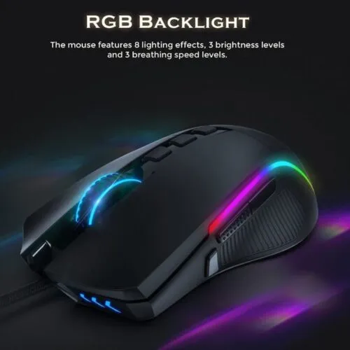 Redragon Lonewolf 2 RGB Gaming Mouse M721-PRO