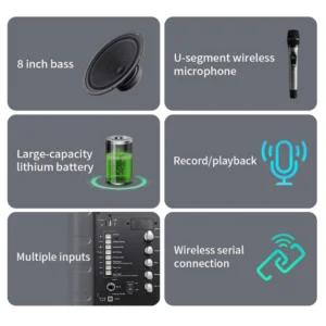 Edifier Bluetooth Party Trolley Speaker A3-8S