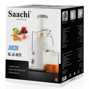 Saachi Juicer 4070 with 400W Power & Stainless Steel Mesh Filter_1